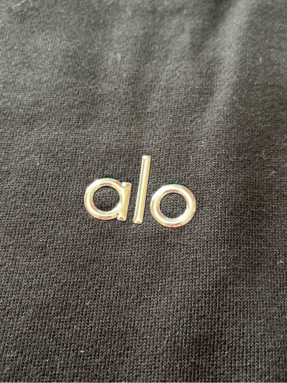 Alo Yoga Accolade Black Crewneck Sweatshirt - NEW - Picture 3 of 4